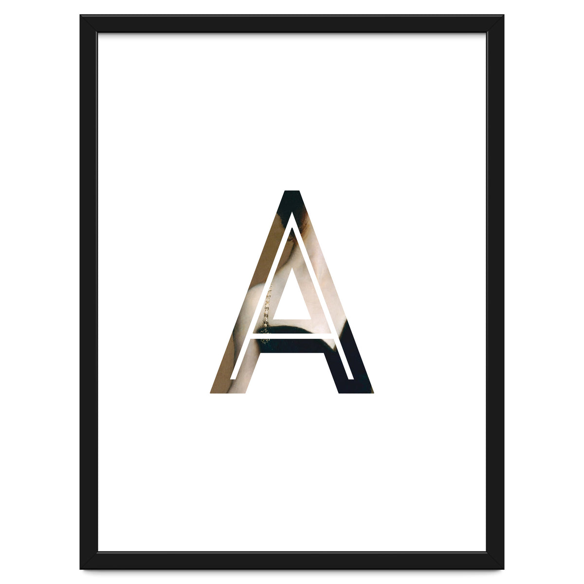 Letter A - (Impress)