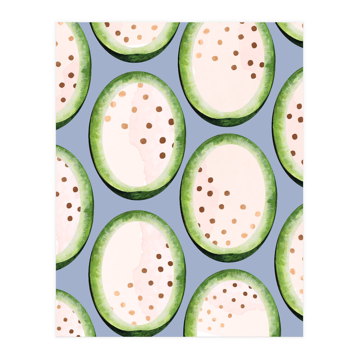 Rose Gold Melon Seeds (Print Only)