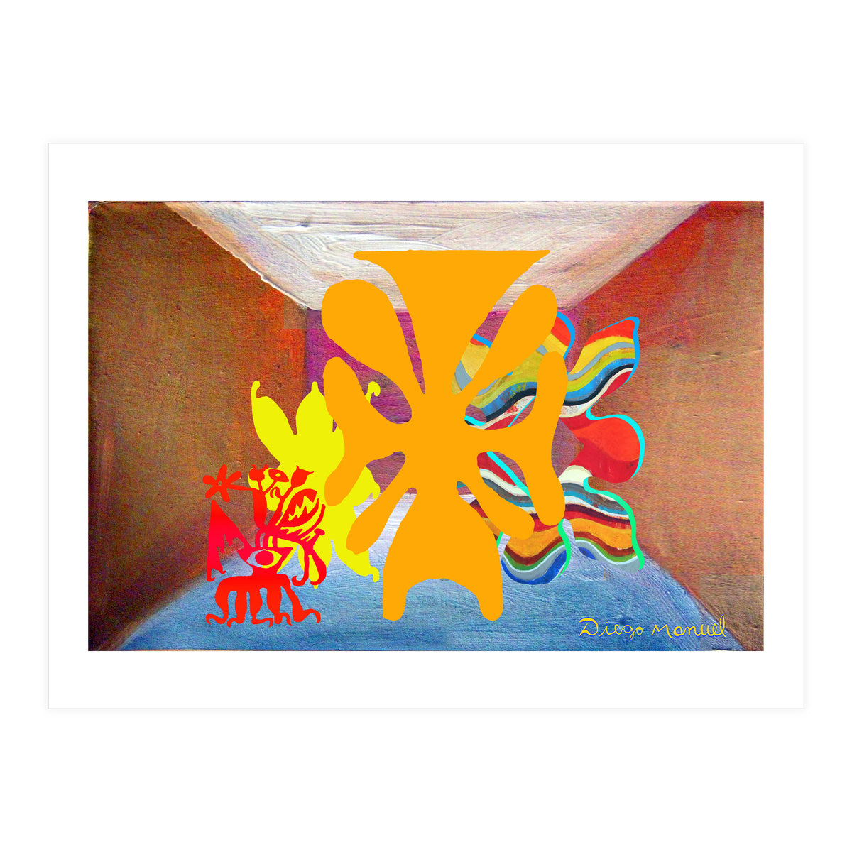 Pop Abstract Escena 2023 4 (Print Only)