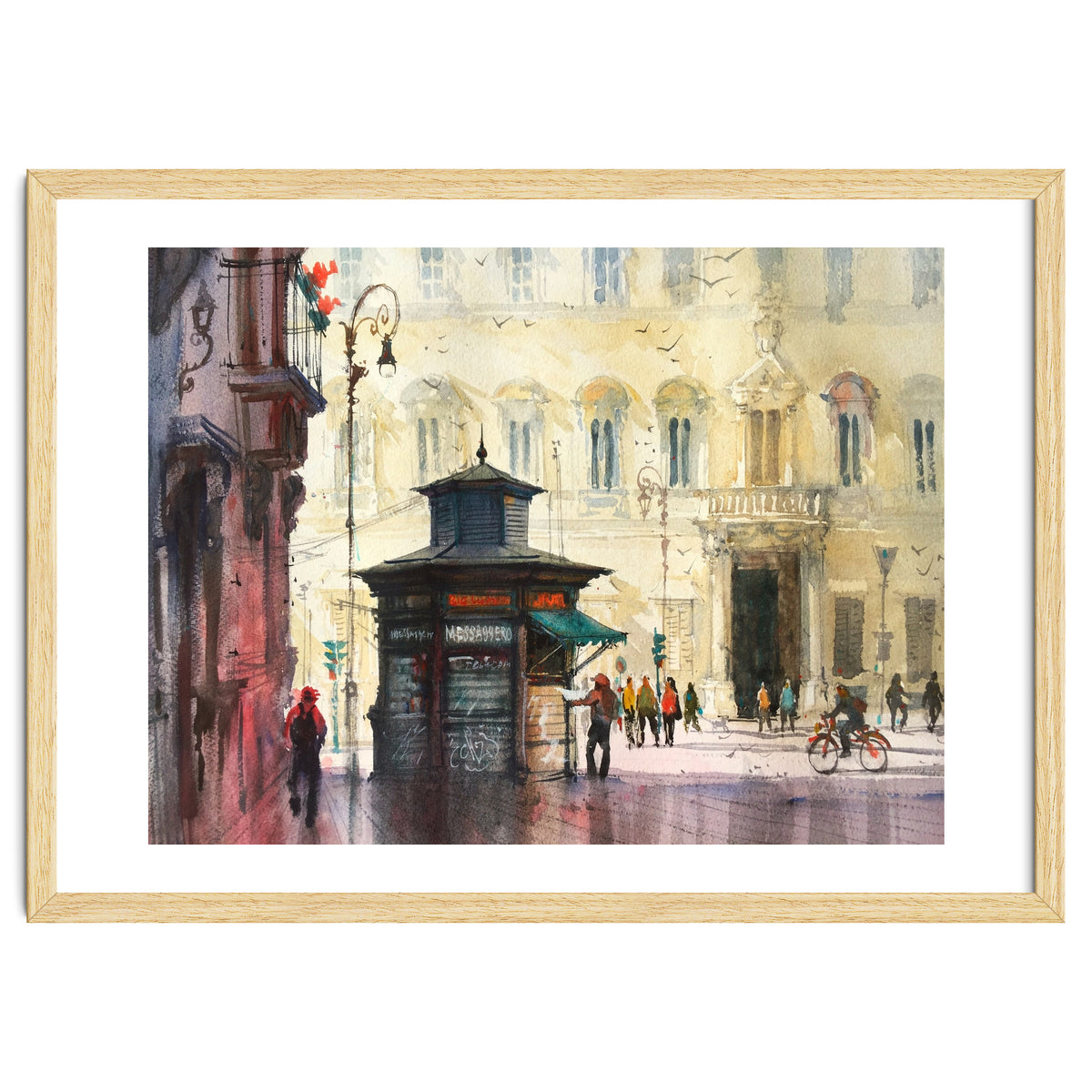 Newspaper Stall Rome