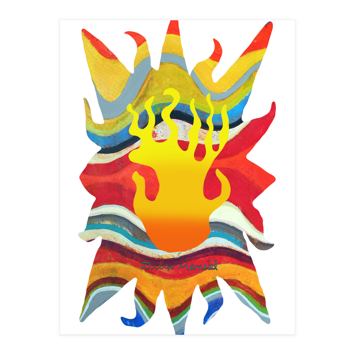 Fuego 7 Copia (Print Only)