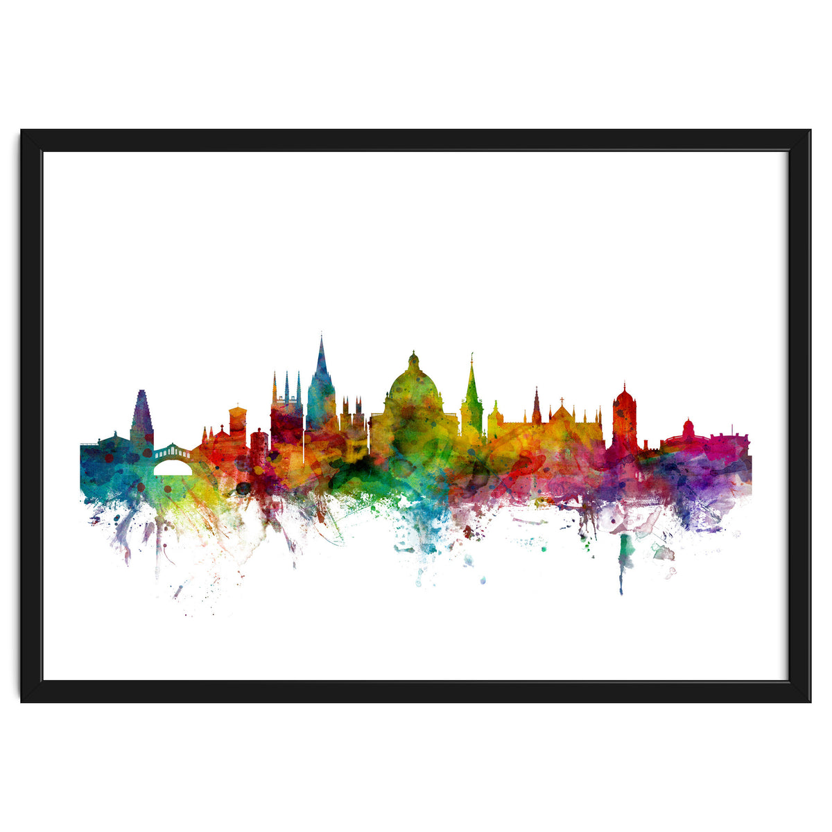 Oxford England Skyline