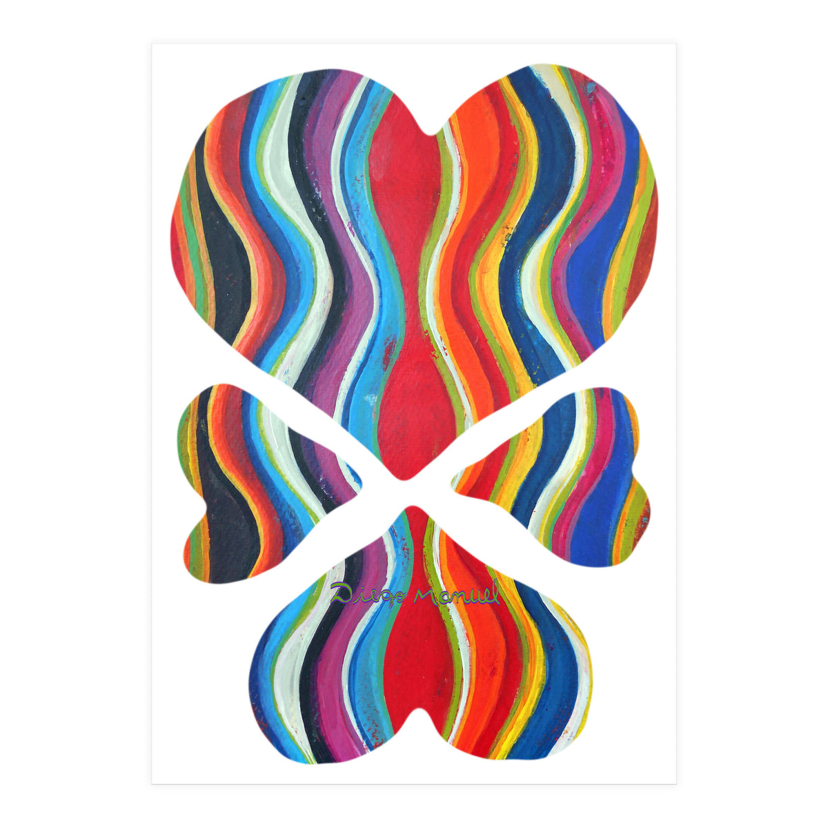 4 Corazones 14  (Print Only)