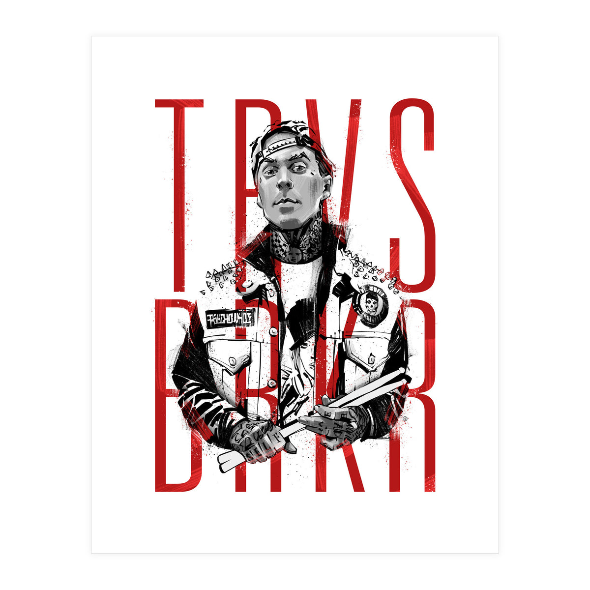 Travis Barker (Print Only)