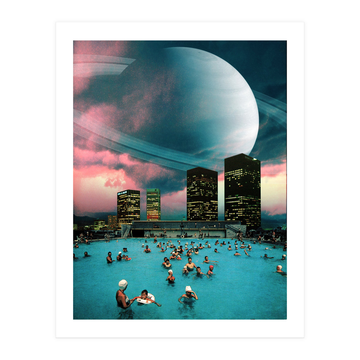 Evening Swim (Print Only)