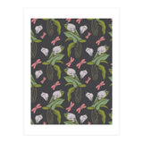 Hand drawn floral dark - 03 (Print Only) thumbnail