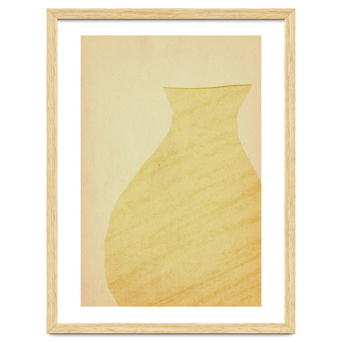 Minimalist pastel vase