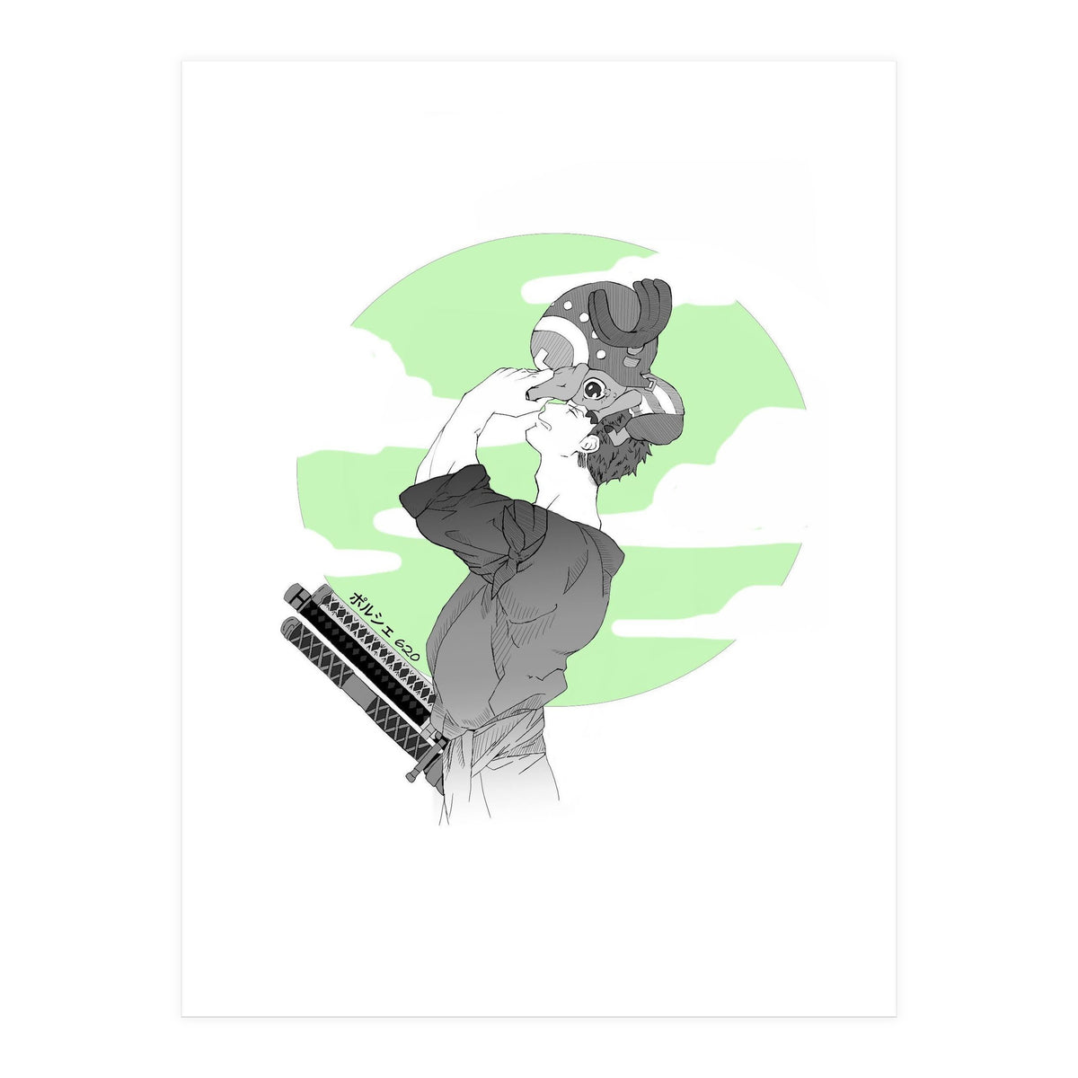 Zorro and Chopper (Print Only)