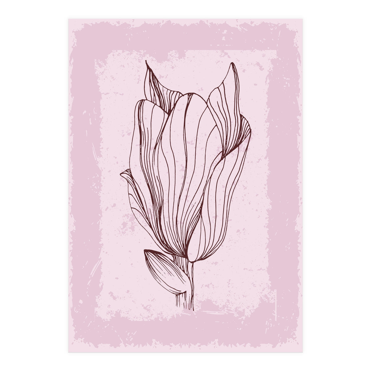 Magnolia Abstract Geometric Nordic (Print Only)