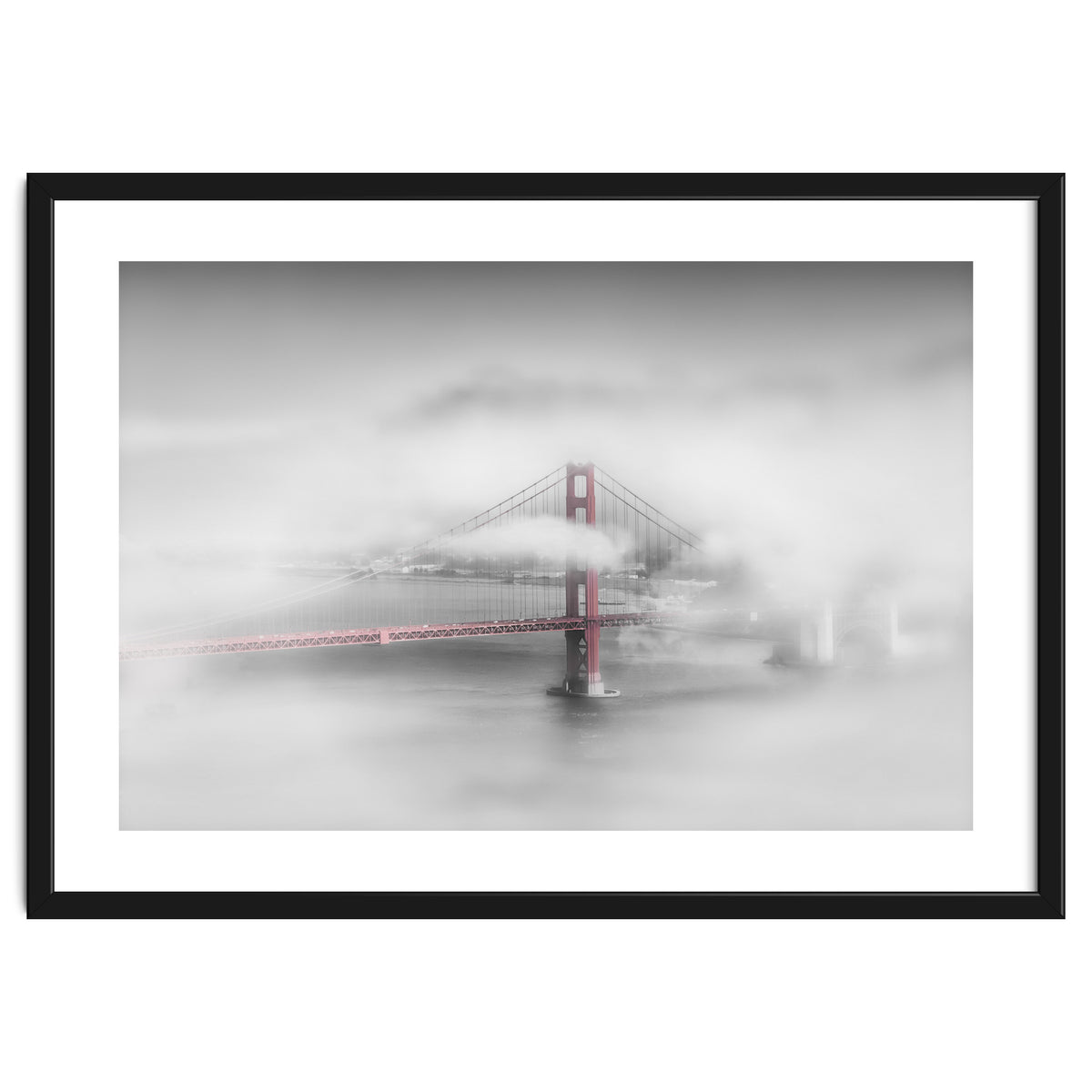 Foggy Golden Gate Bridge | colorkey