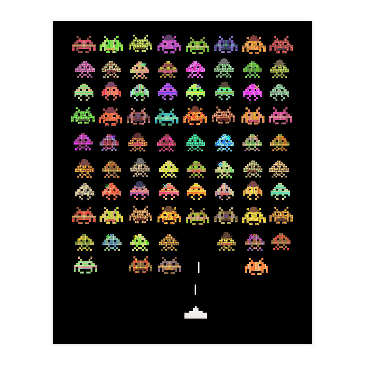 Fashionable Invaders (Print Only)