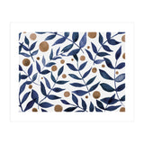 Watercolor Indigo Branches (Print Only) thumbnail