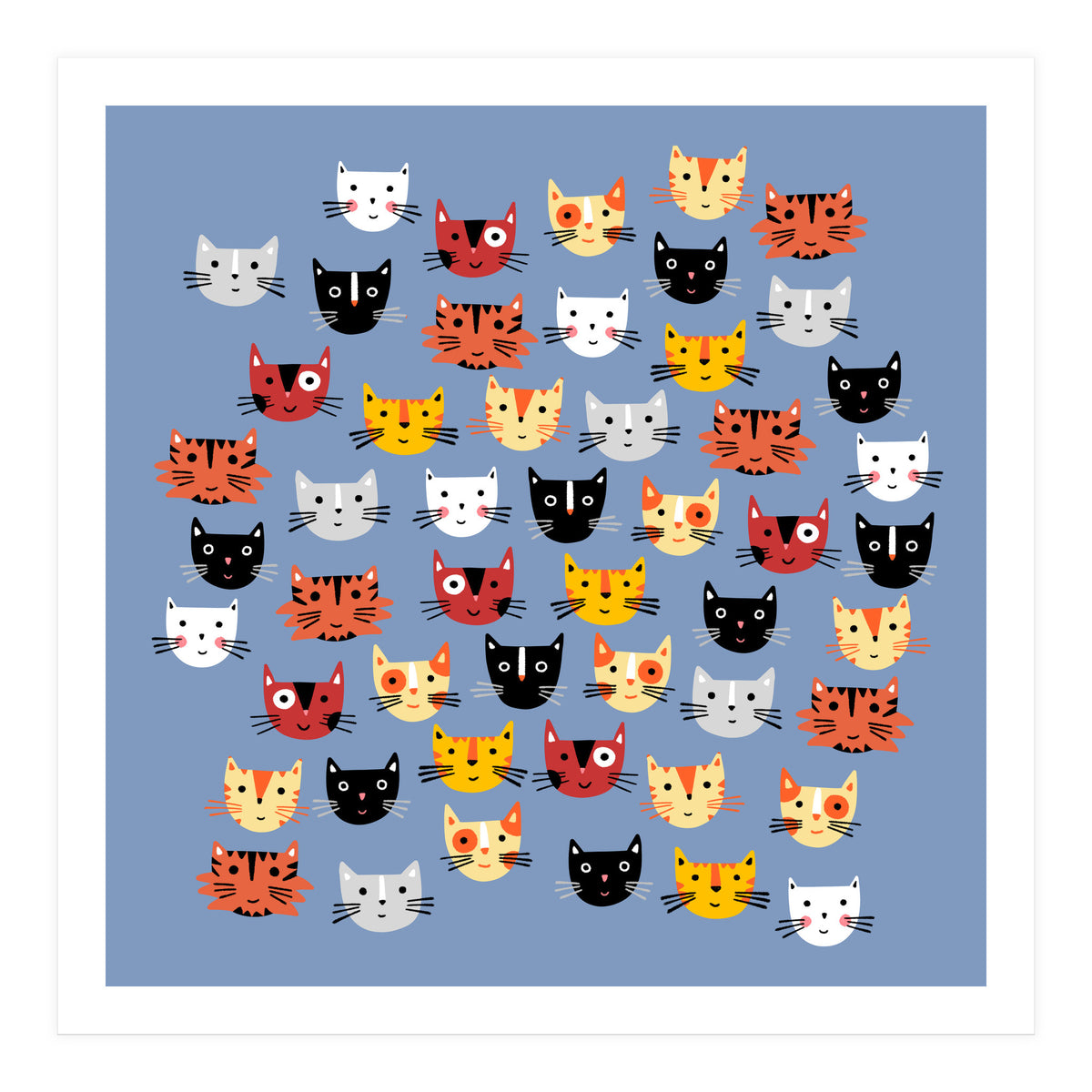 Multiple Cats (Print Only)