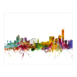 Manchester England Skyline (Print Only) thumbnail