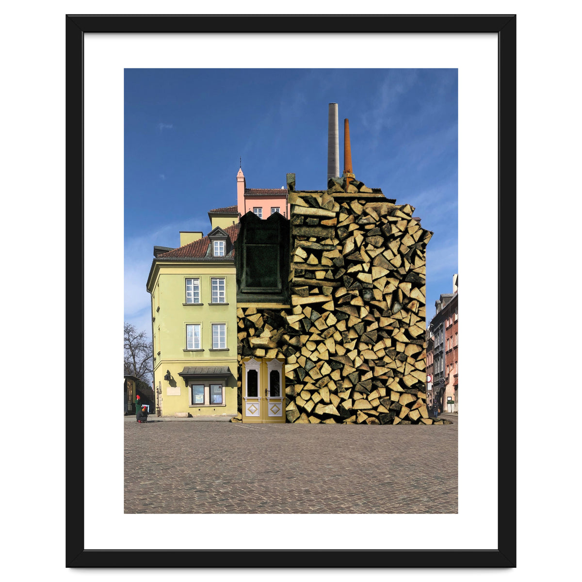 Holz Vor Der Hütten