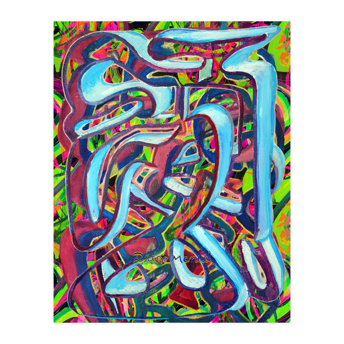 Graffiti Digital 2022 906 (Print Only)