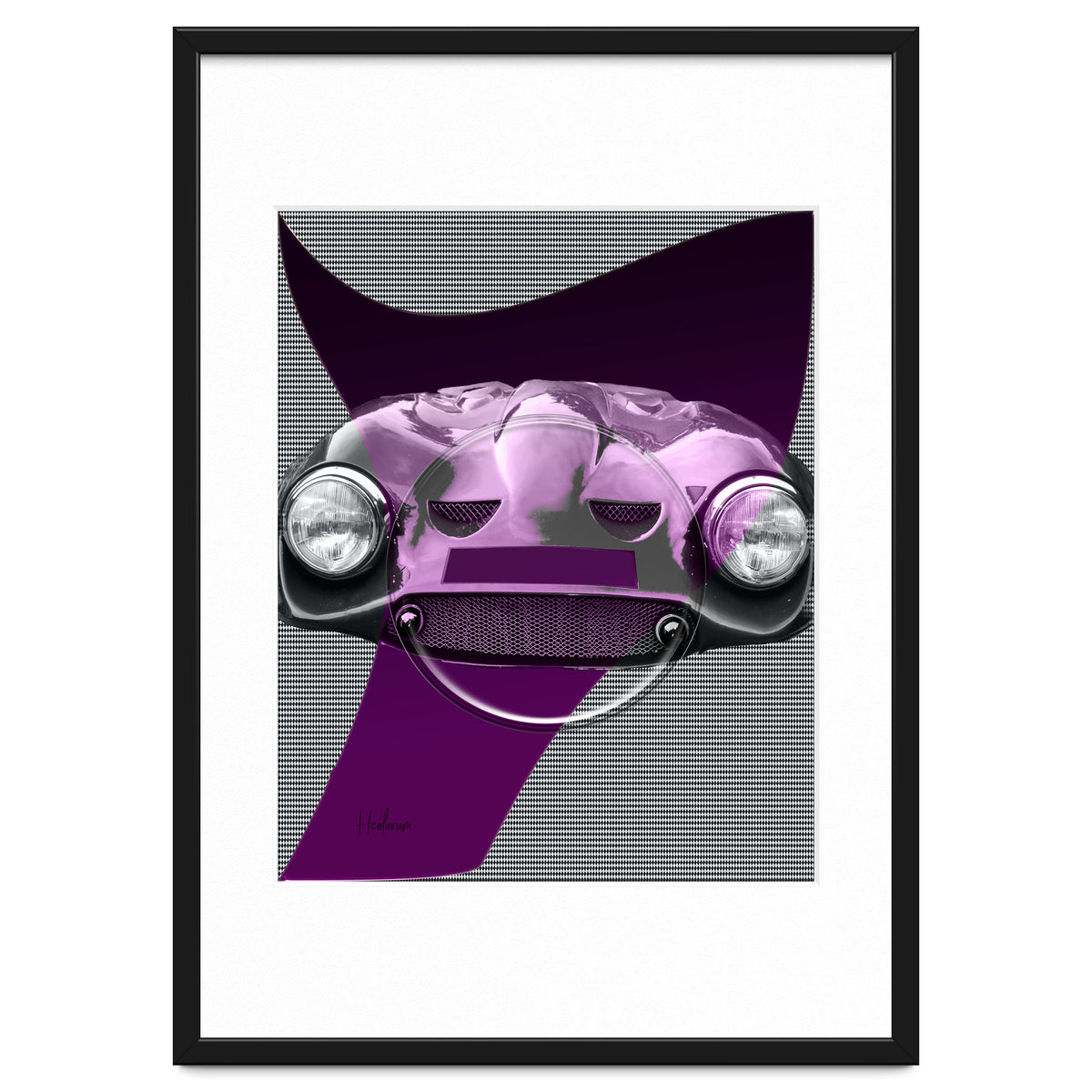 Emoji & Cars purple