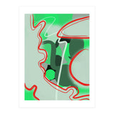 Abstraction In Complementary Colors 1 (Print Only) thumbnail