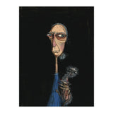 Woman Holding A Chihuahua (Print Only) thumbnail