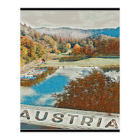 Boats on Austria. (Print Only)