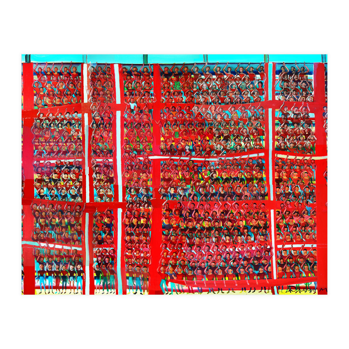 Gran Hinchada Roja 3 (Print Only)