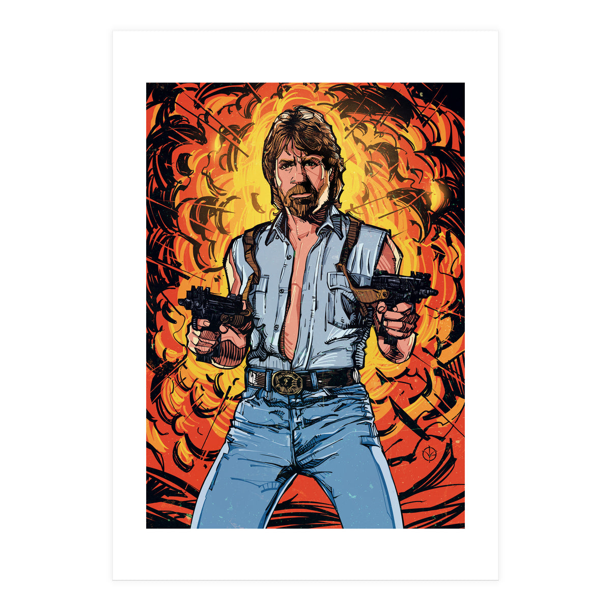 Chuck Norris (Print Only)