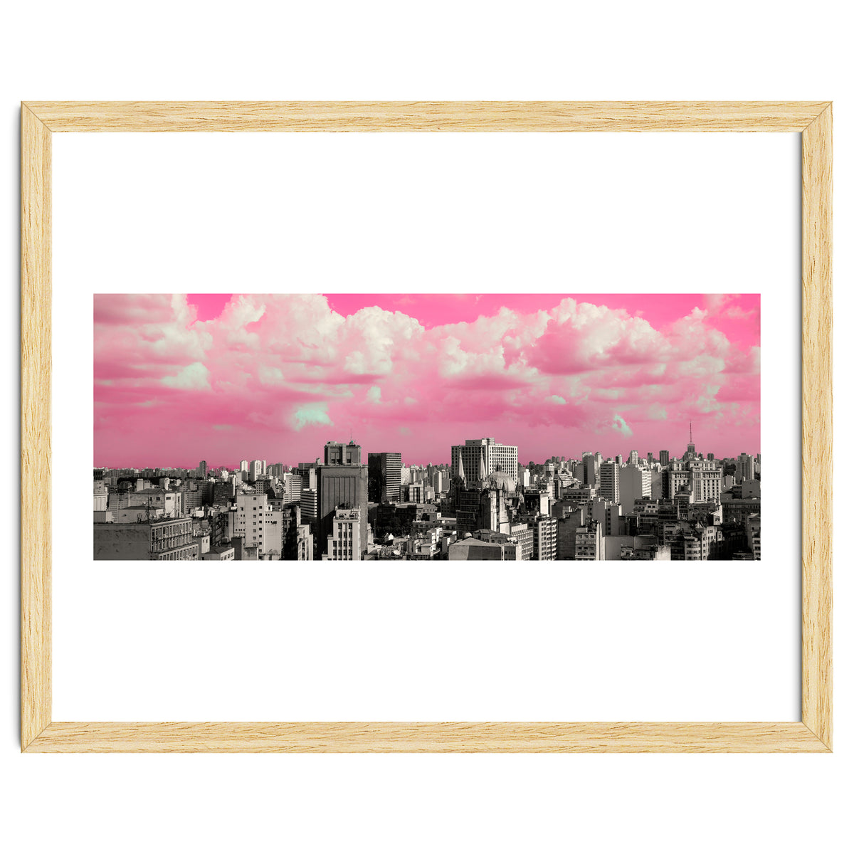 Pink Sky in São Paulo - Skyline
