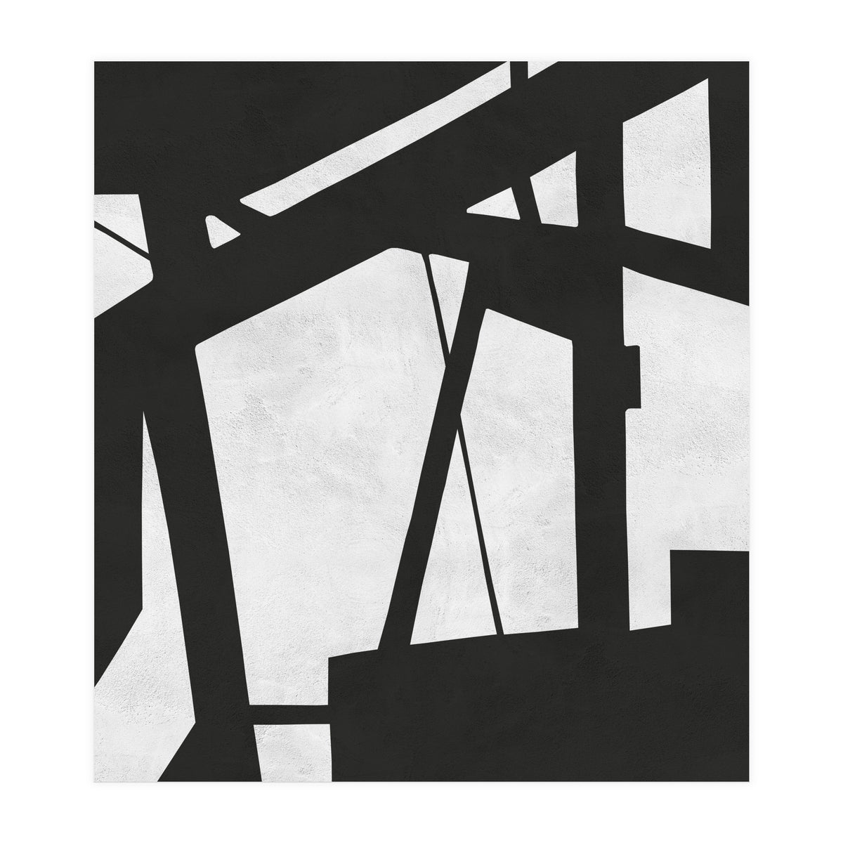 Expressionist black and white II (Print Only)