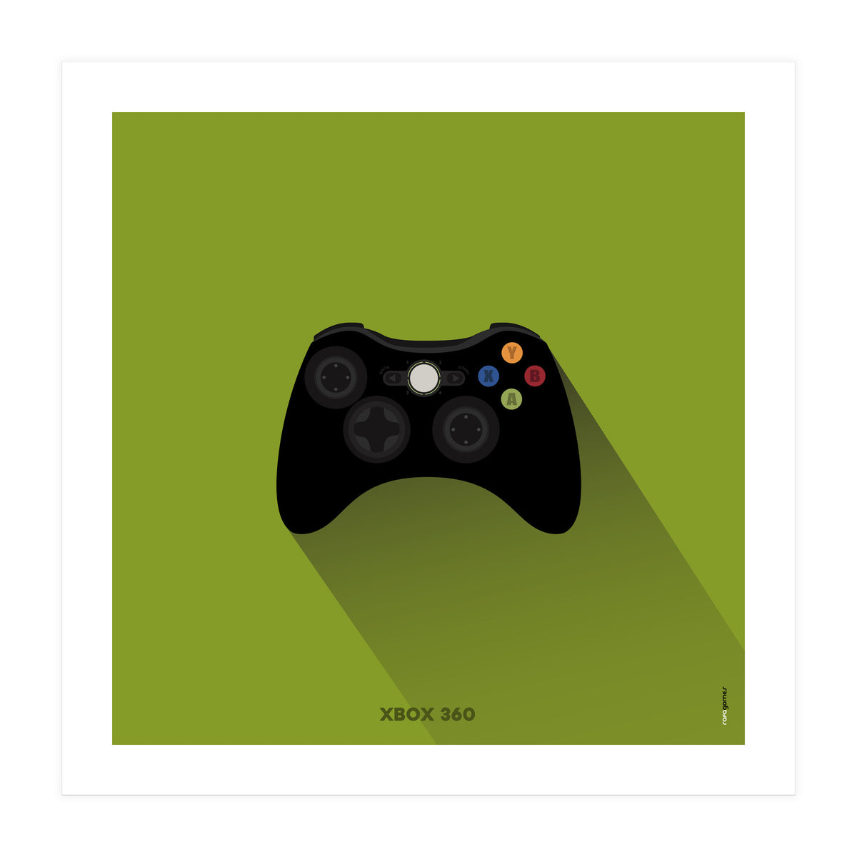 Joystick Videogames Xbox (Print Only)