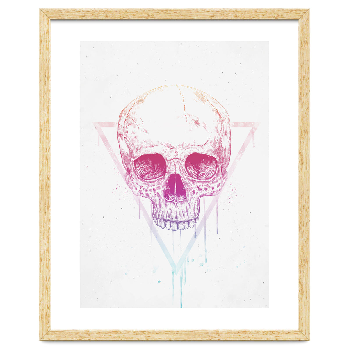 Skull In Triangle