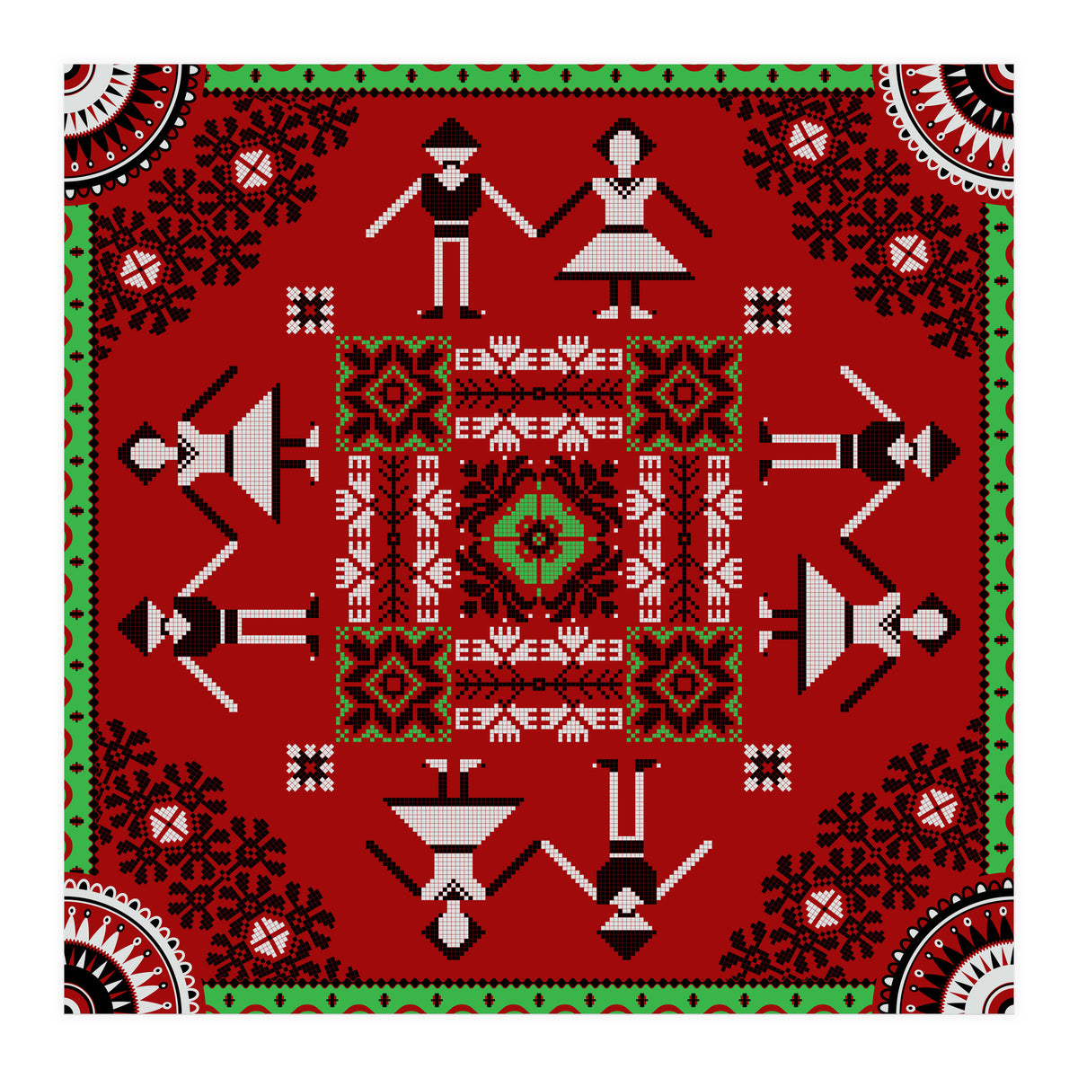 Romanian Traditional Pattern 3 (Print Only)