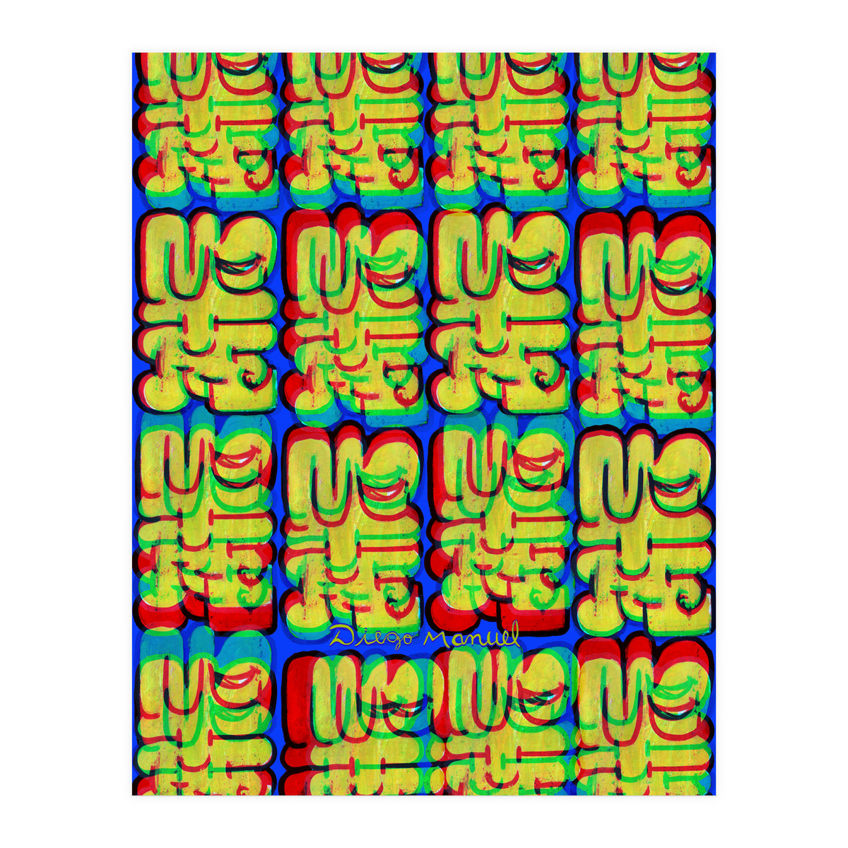 Graffitis 2021 Tapiz 114 (Print Only)