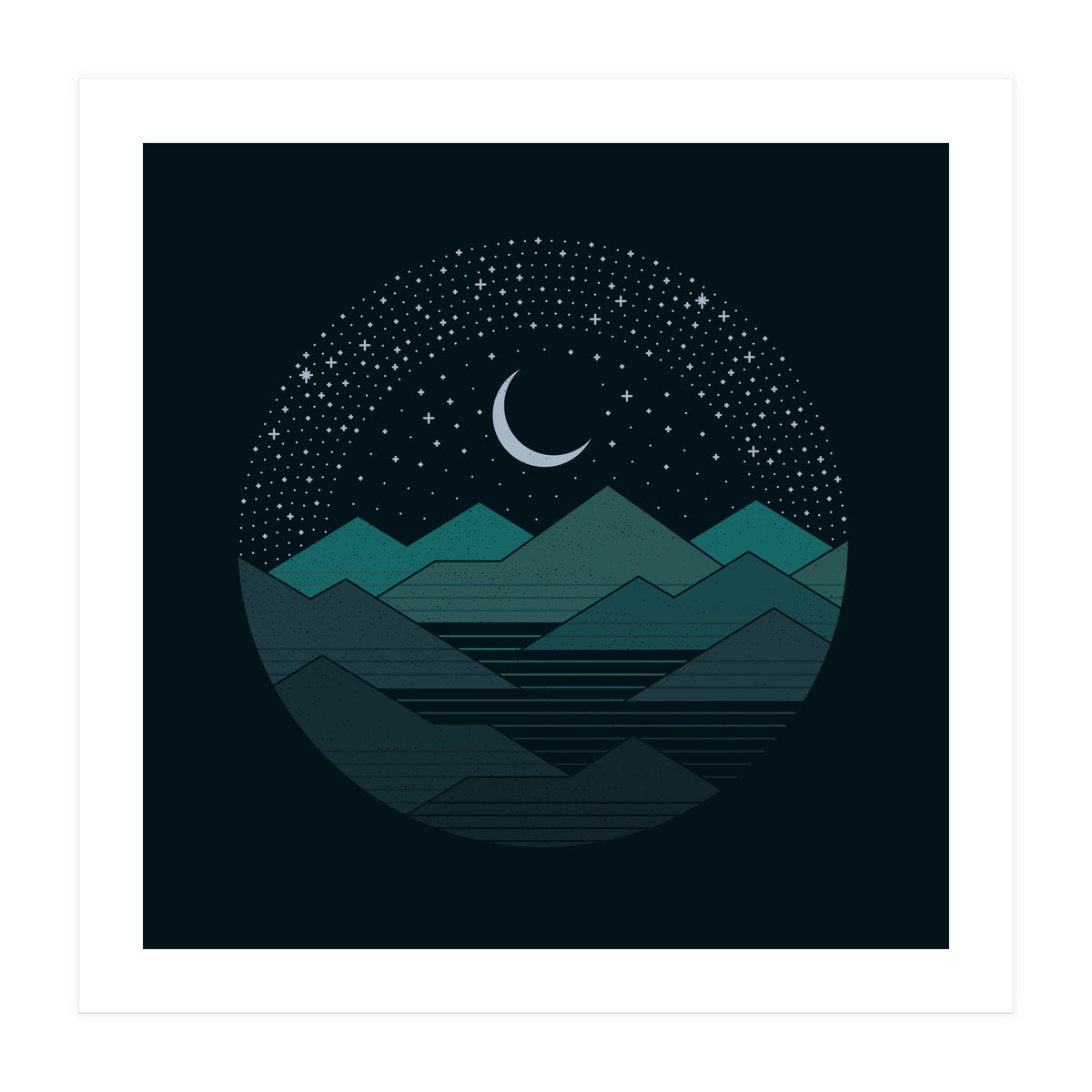 Between The Mountains And The Stars (Print Only)