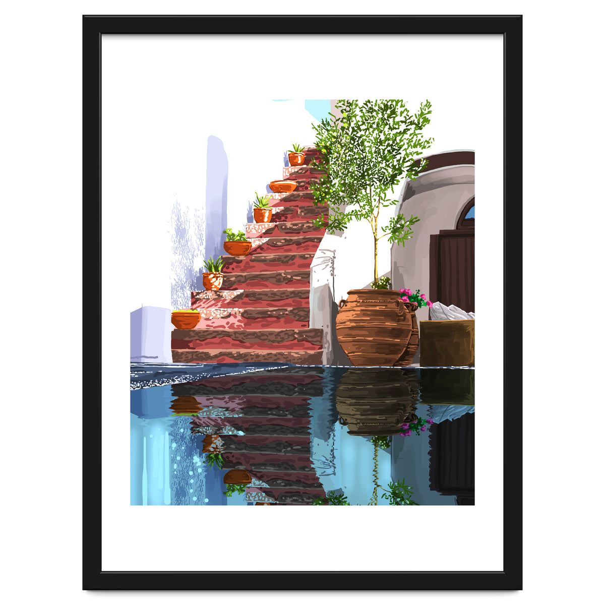 Serenity Weekend | Mindful Travel Greece Architecture | Rustic Earthy Swim Pool | Peace & Positivity