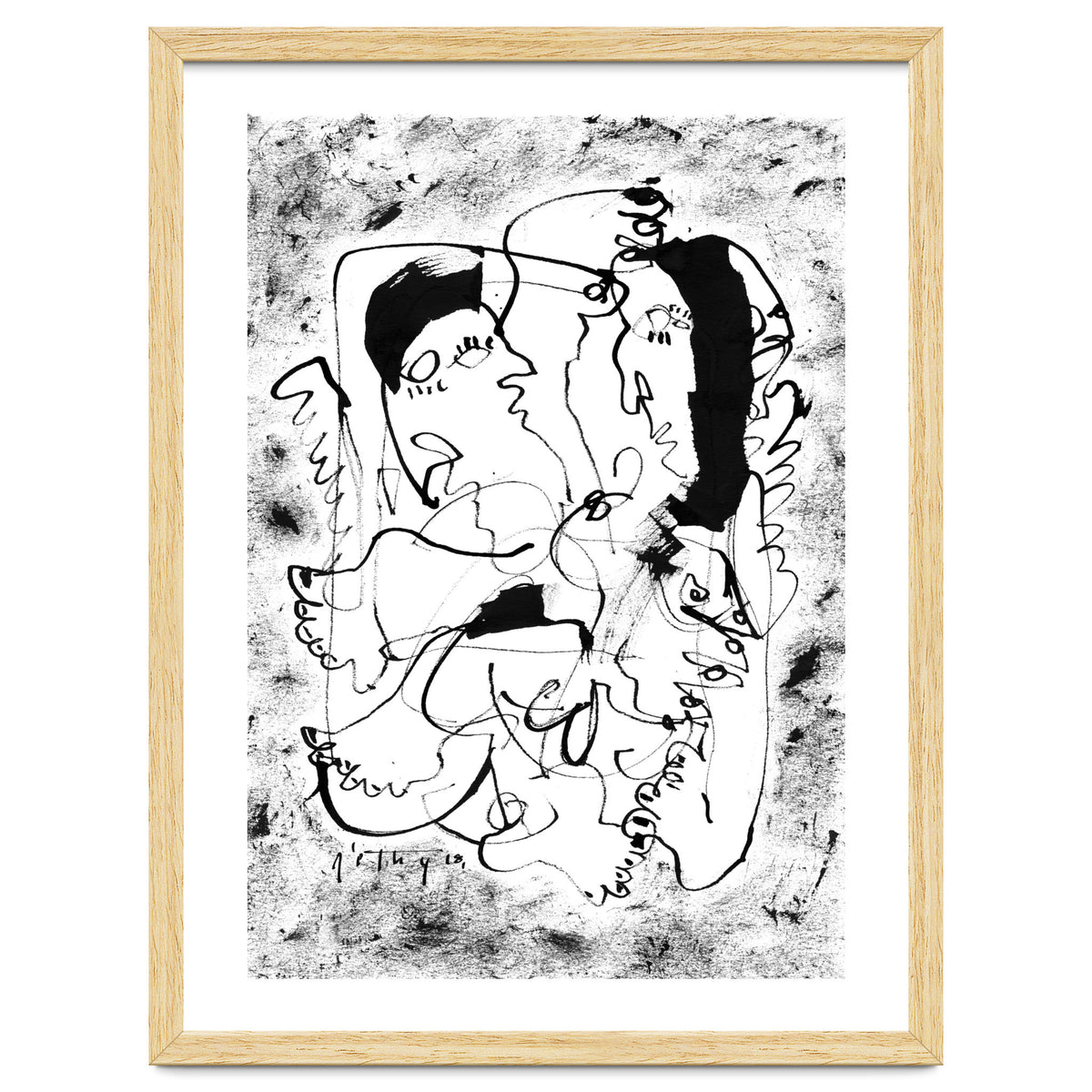 Dancing Forever - b&w