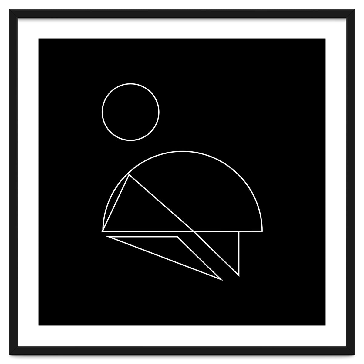 Mountain climber | minimal geometric