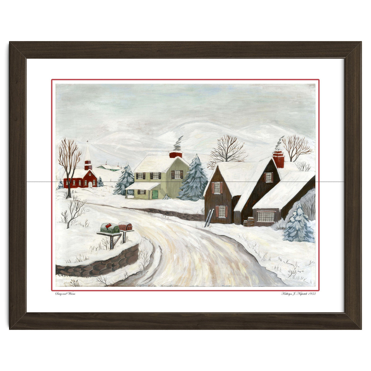 Snug & Warm Watercolor