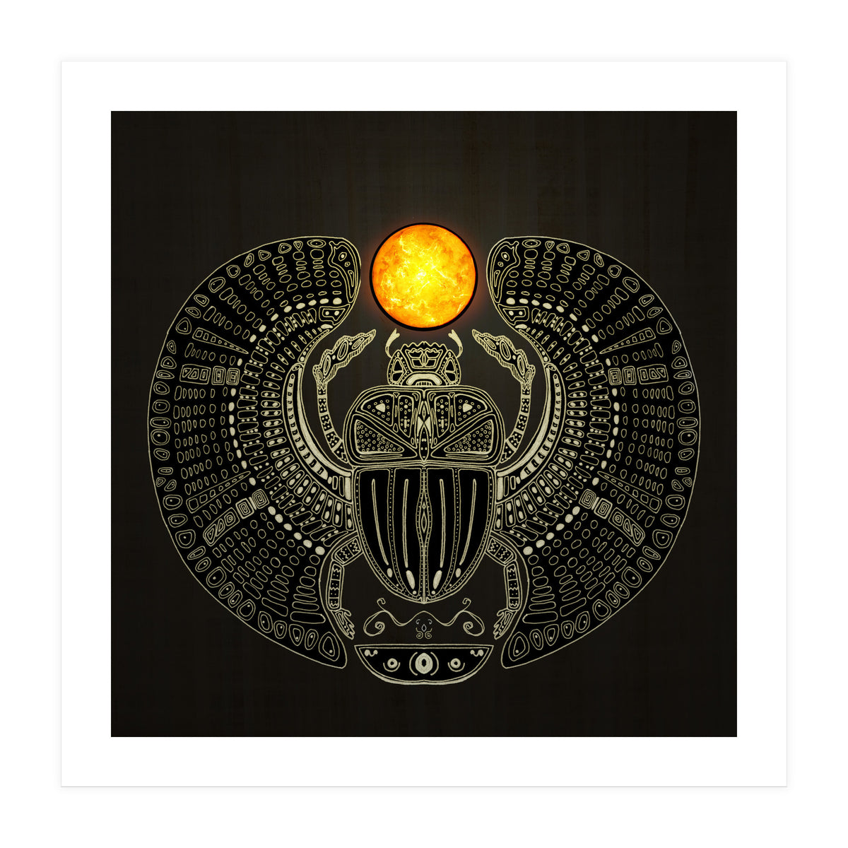 Sacred Scarab (Print Only)