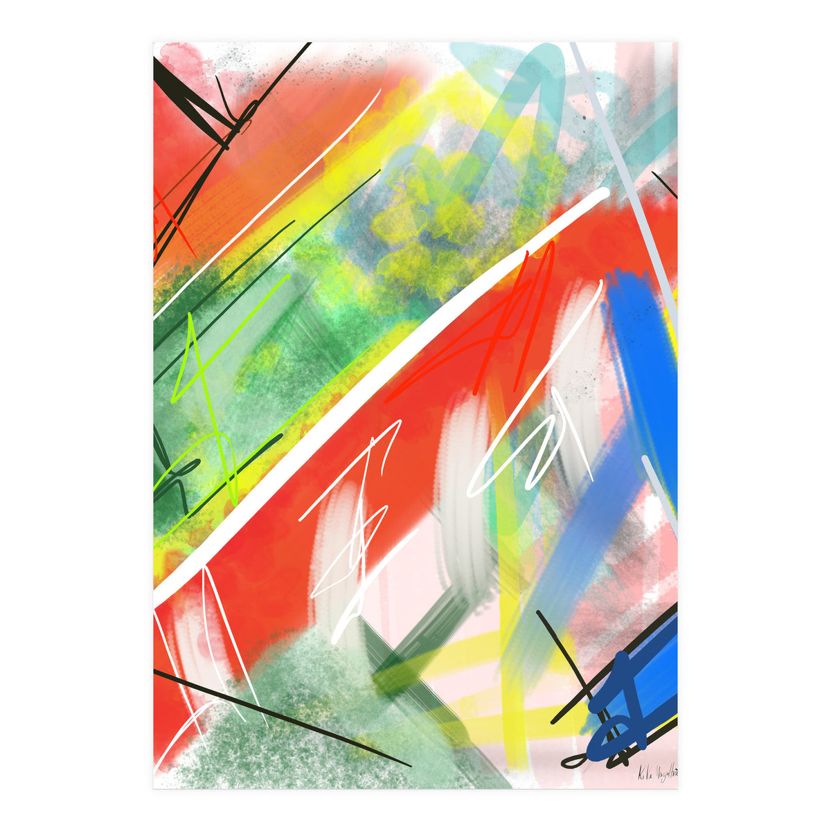 Roads Of Life 5 (Print Only)