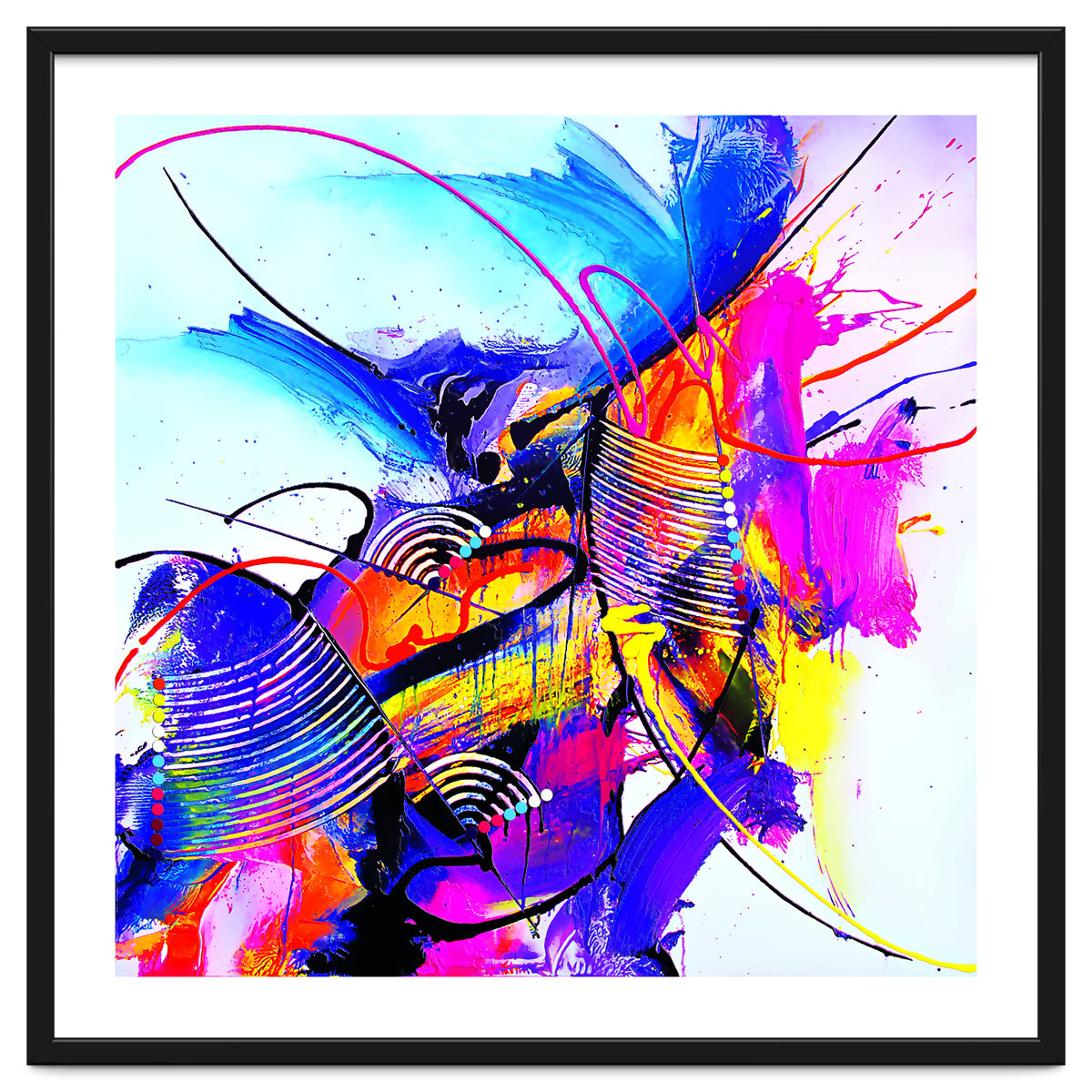 Abstract Art Britto - Qb293