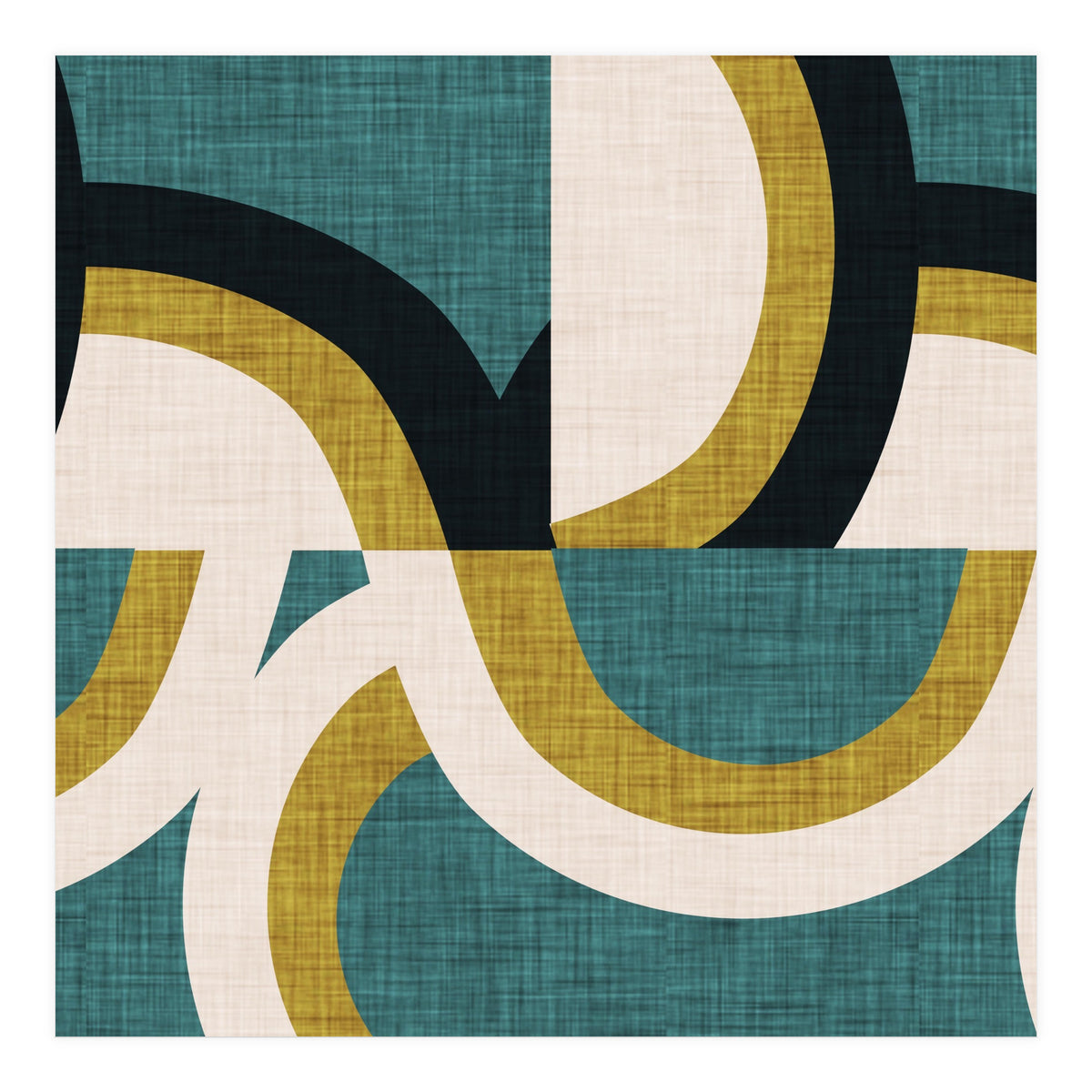 New Mid Mod Freeway Olive (Print Only)