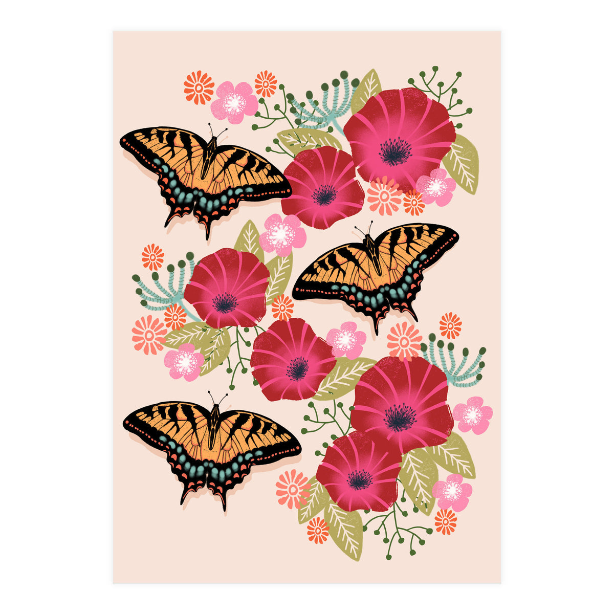 Swallowtail Butterfly (Print Only)