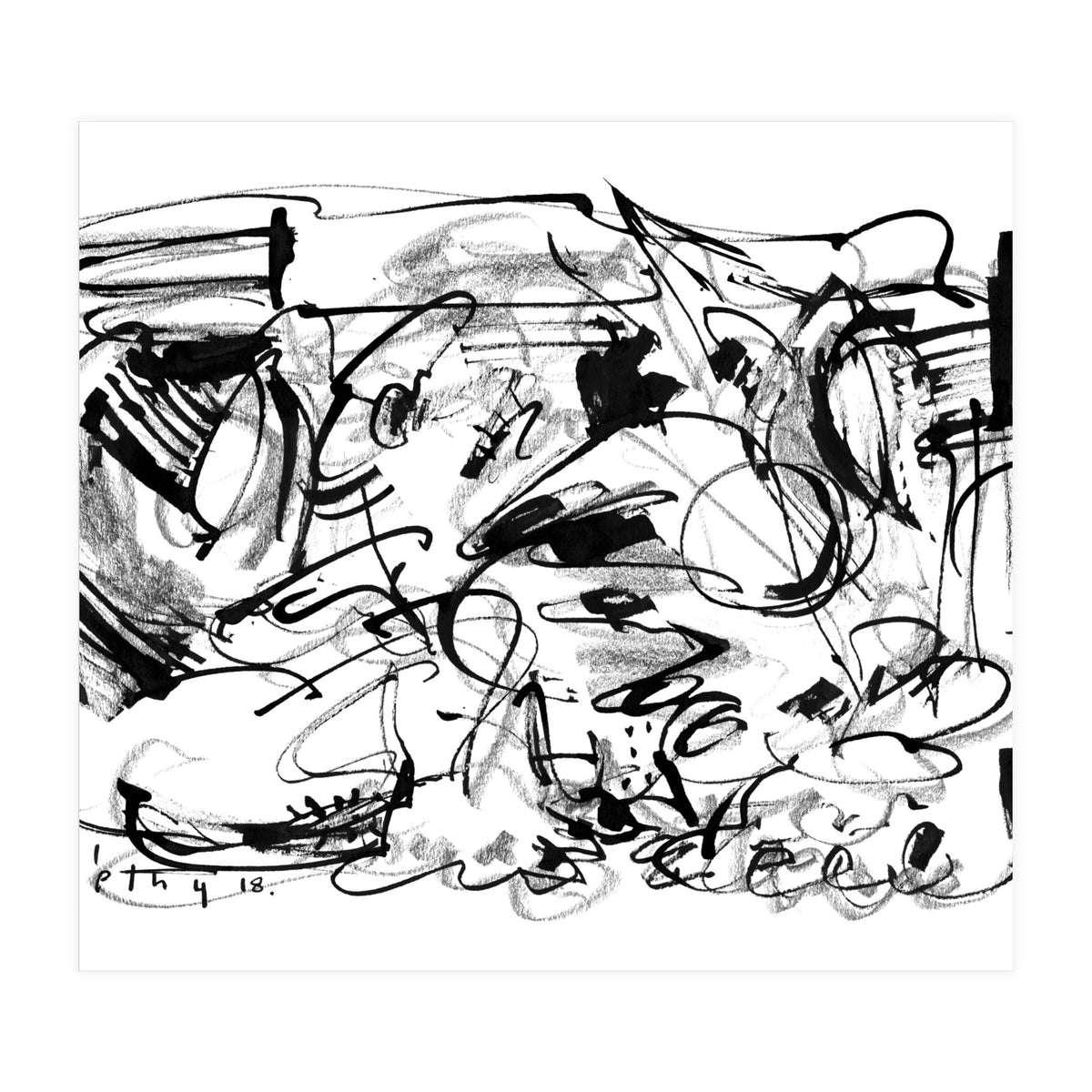 Division - b&w (Print Only)