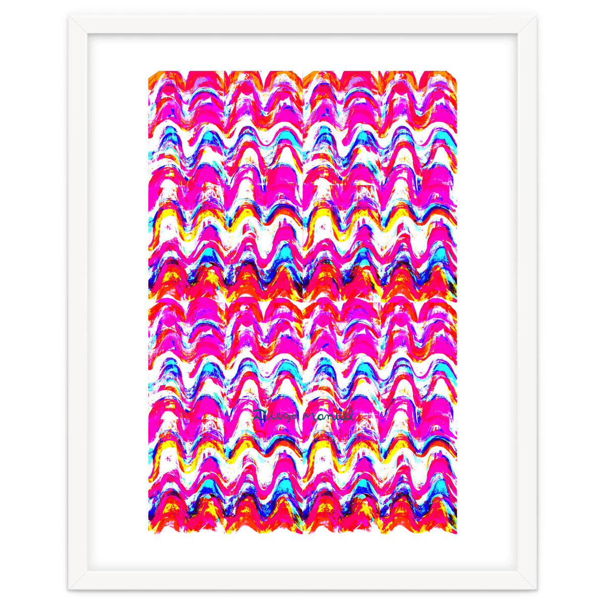 Pop abstract color full