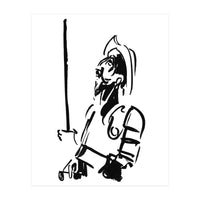 Don Quixote (Sketch) (Print Only)