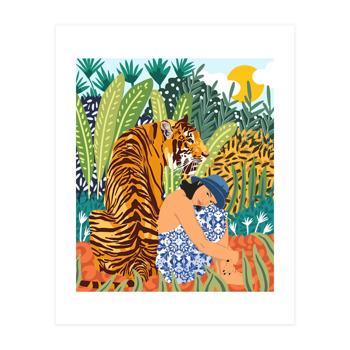 Awaken The Tiger Within (Print Only)