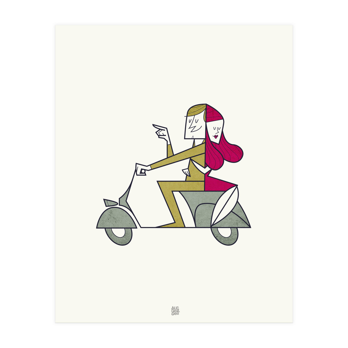 Lovers Hug (Print Only)