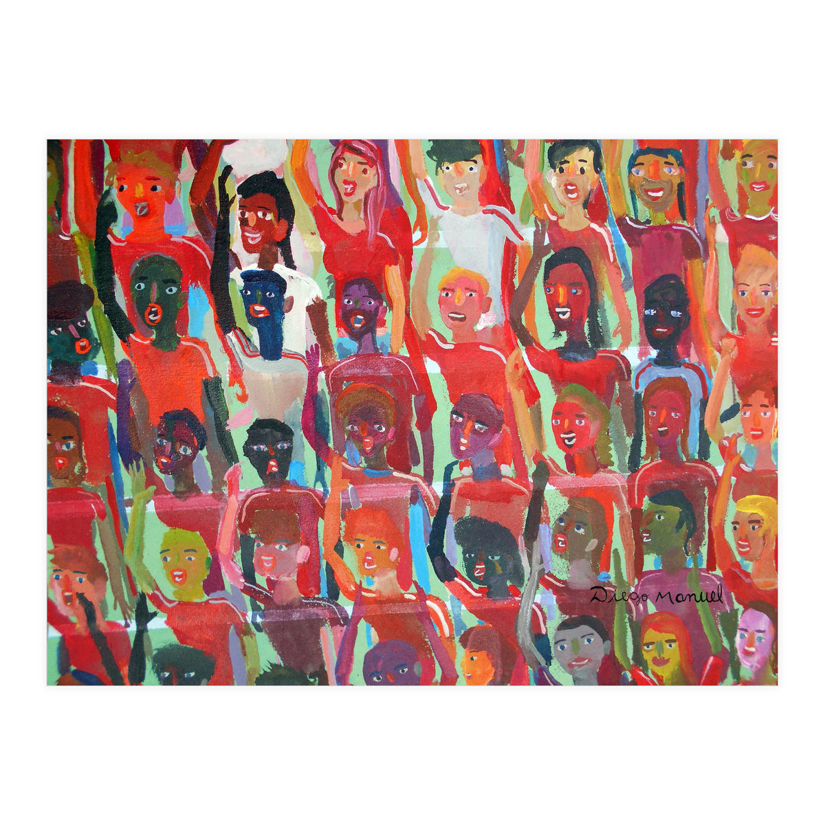 Hichada Roja Detalle 2 (Print Only)