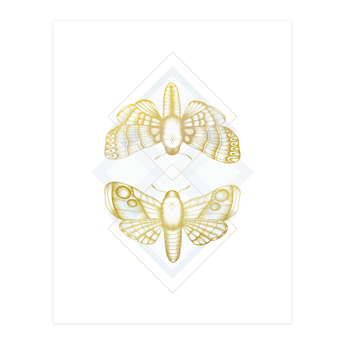 Polillas - Gold (Print Only)