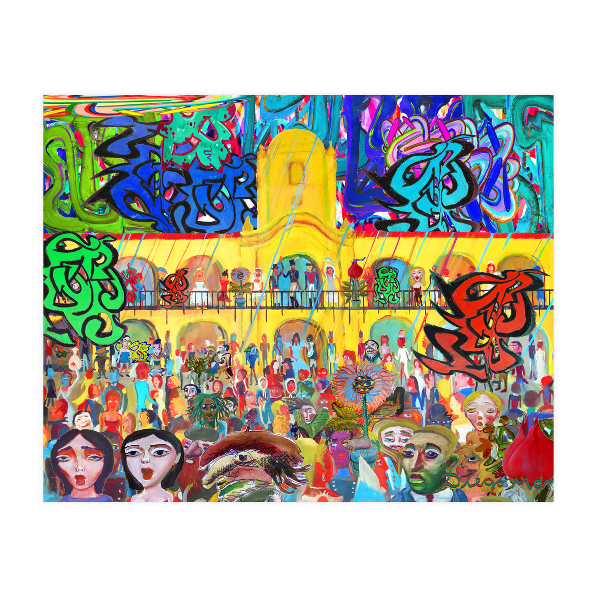 25 De Mayo Pop Digital 17 (Print Only)